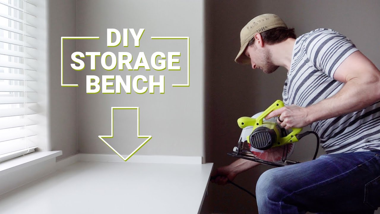 My DIY Window Seat Storage Hack [Full Project]