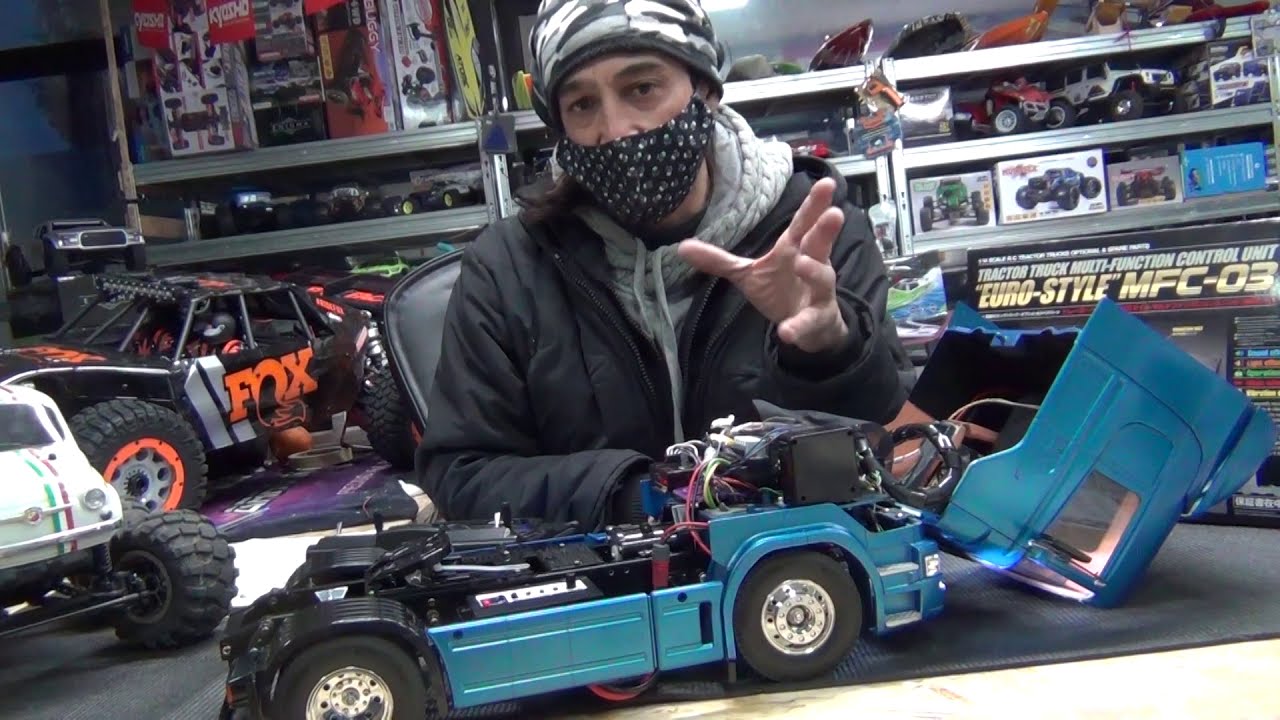 CONFIGURAZIONE MODULO MFC-03 SU CAMION TAMIYA