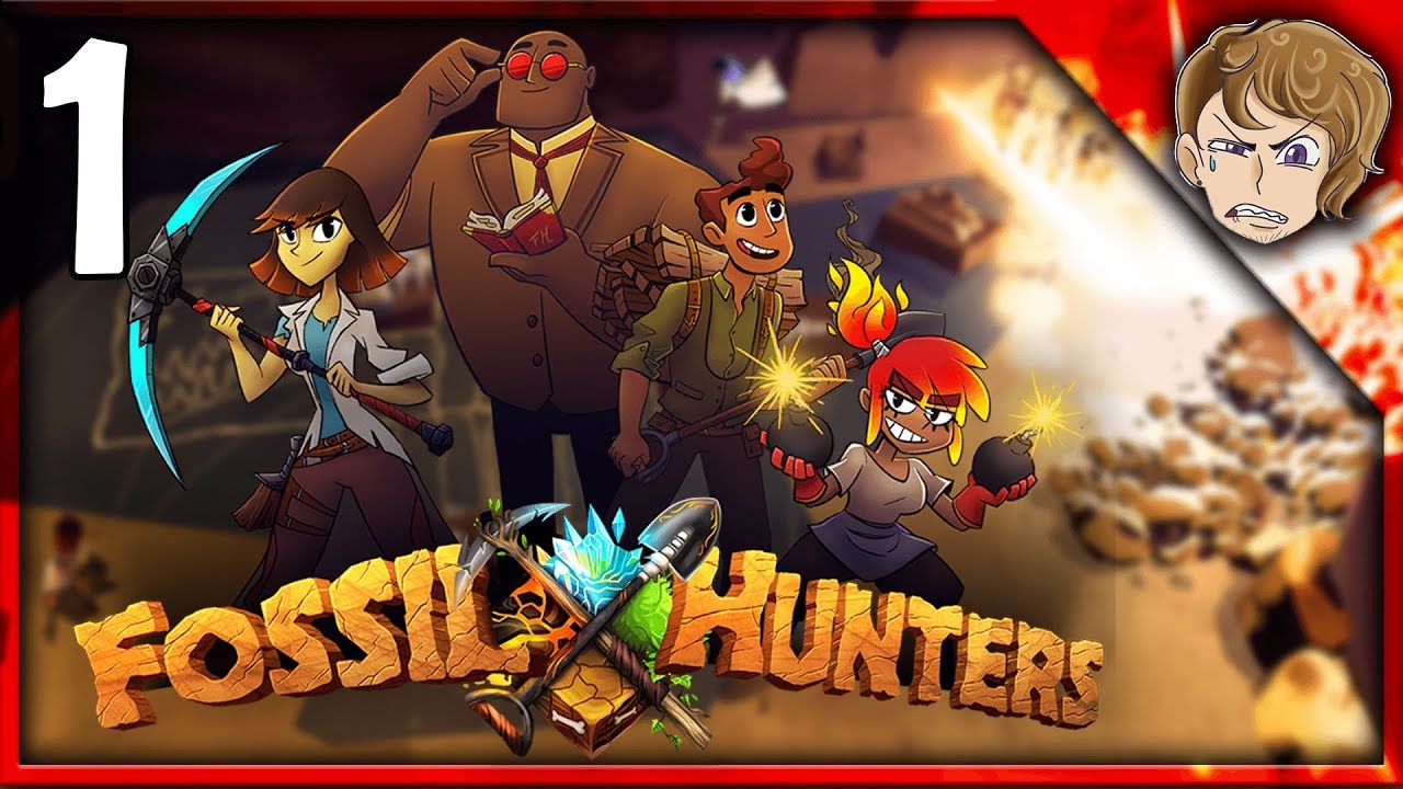 Fossil Hunters - MY OWN DINOSAUR!! - Let's Play Fossil Hunters Ep 1 (Fossil Hunters Game Gameplay)