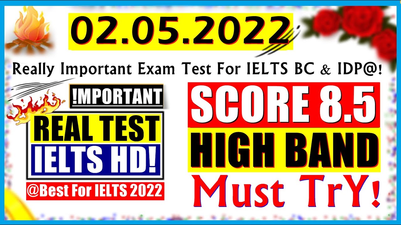 IELTS LISTENING PRACTICE TEST 2022 WITH ANSWERS | 02.05.2022
