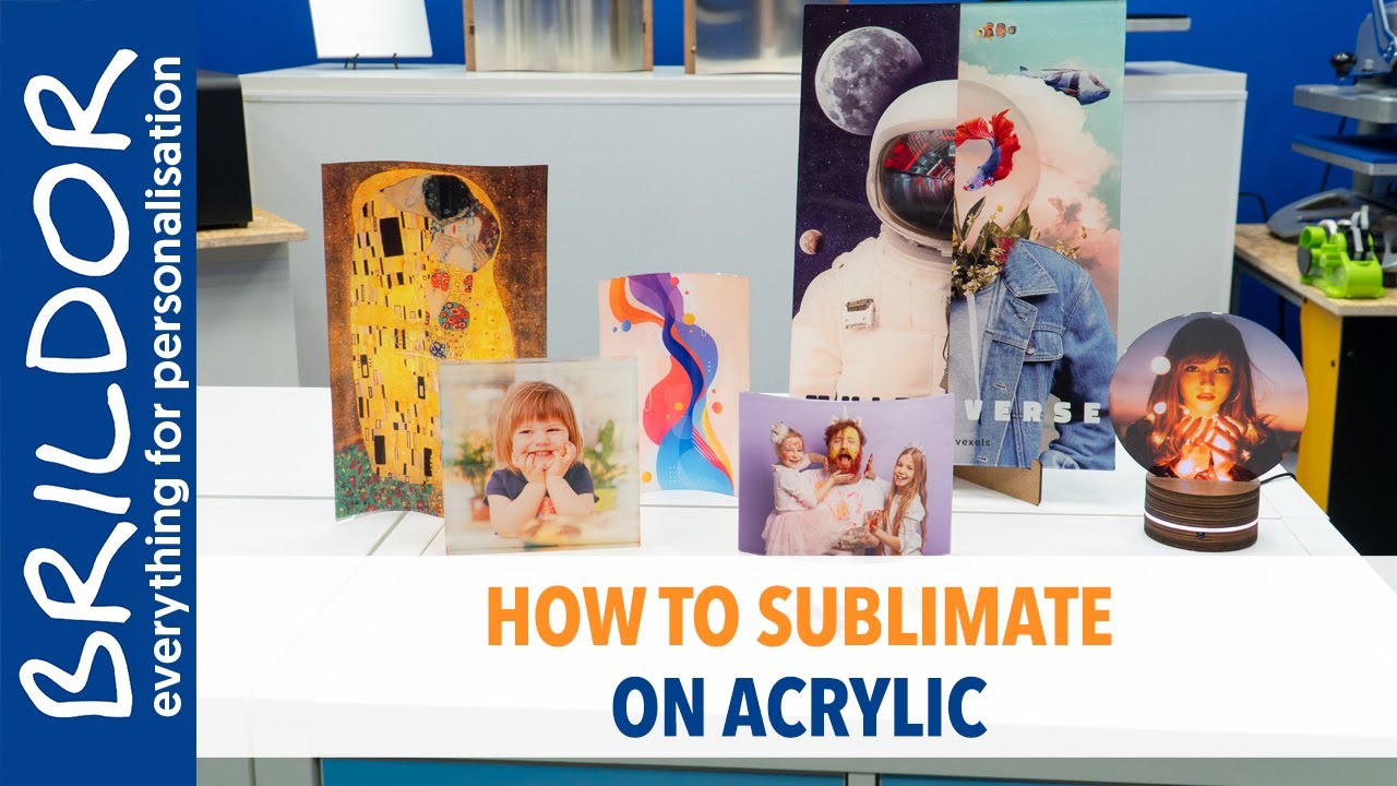 SUBLIMATION ON ACRYLIC - Step by step 👌