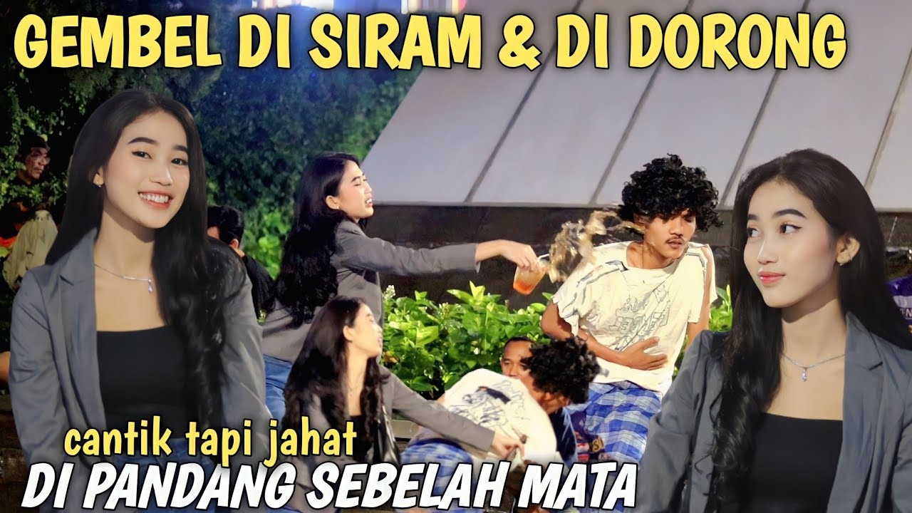 PRANK SHOLAWAT ❗ GEMBEL DI SIRAM & DORONG SAMPE TERSUNGKUR