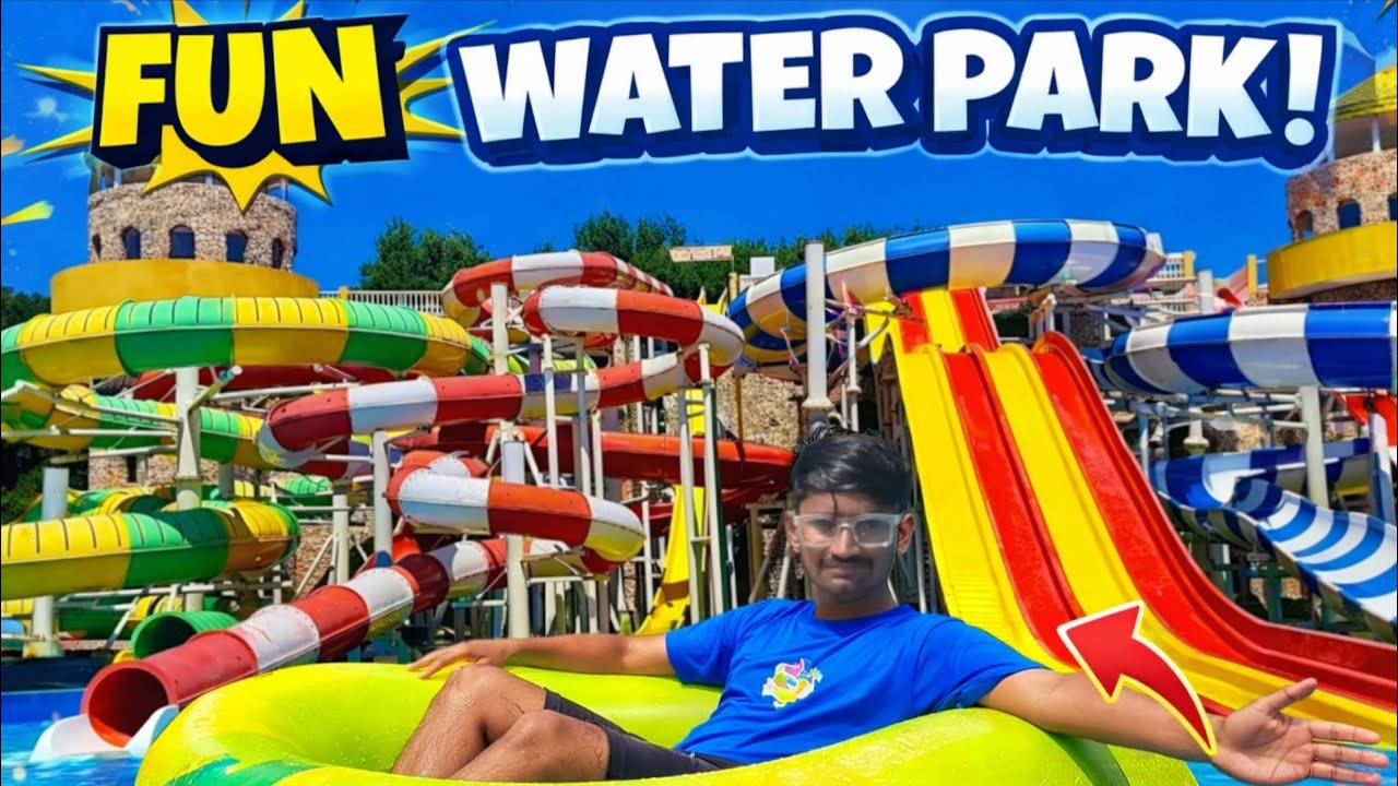 Water Park Gaye 😍 Or Popat Hogya 😅Dekho water park m hmare sath kya hua 😱