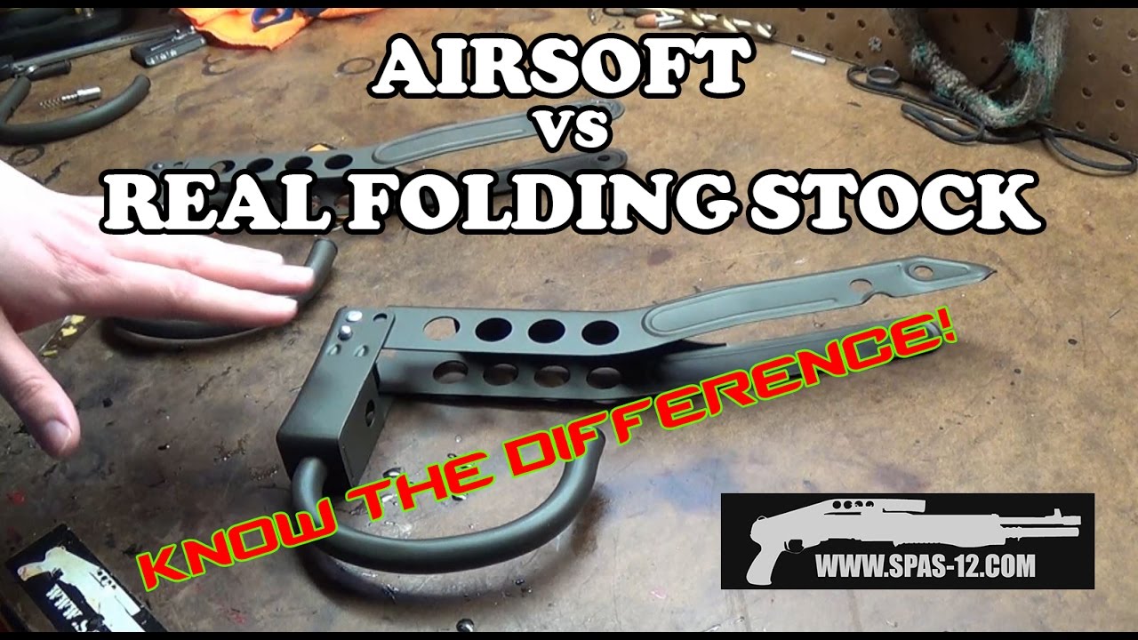 Tokyo Marui vs Franchi Folding Stocks - Know the difference!