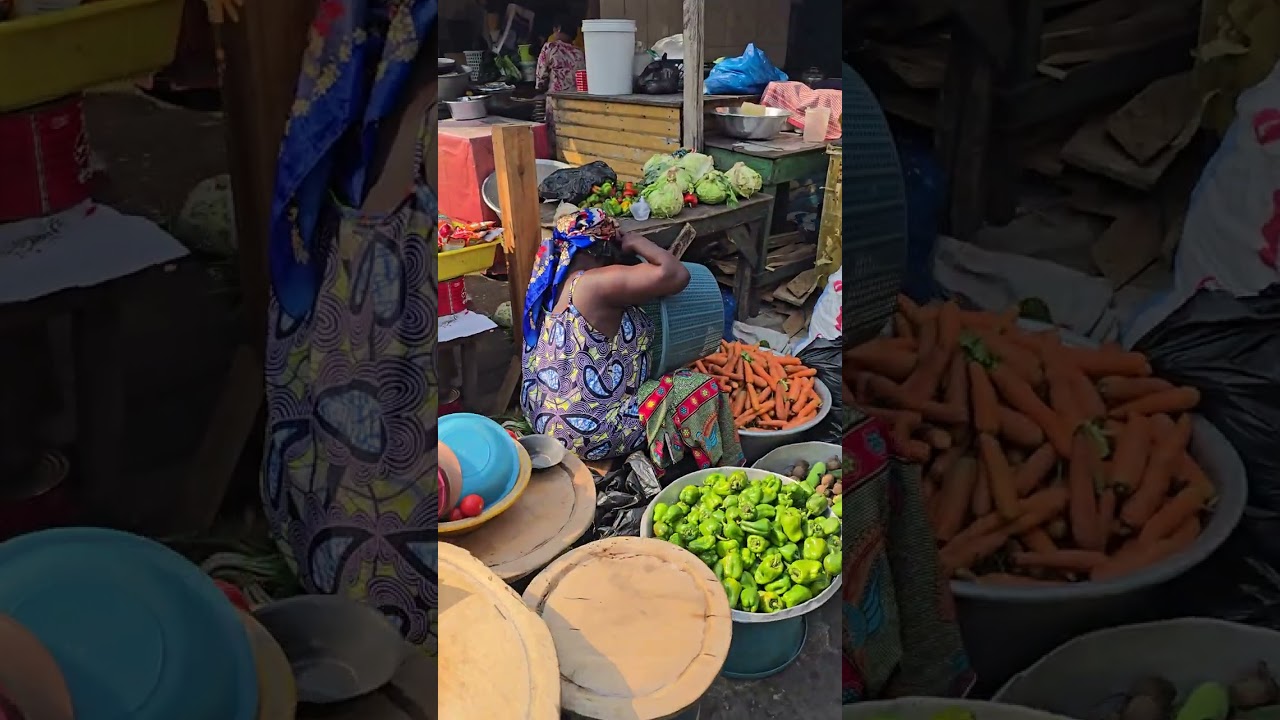 What's it like inside Accra Ghana largest market, Makola Market. 
