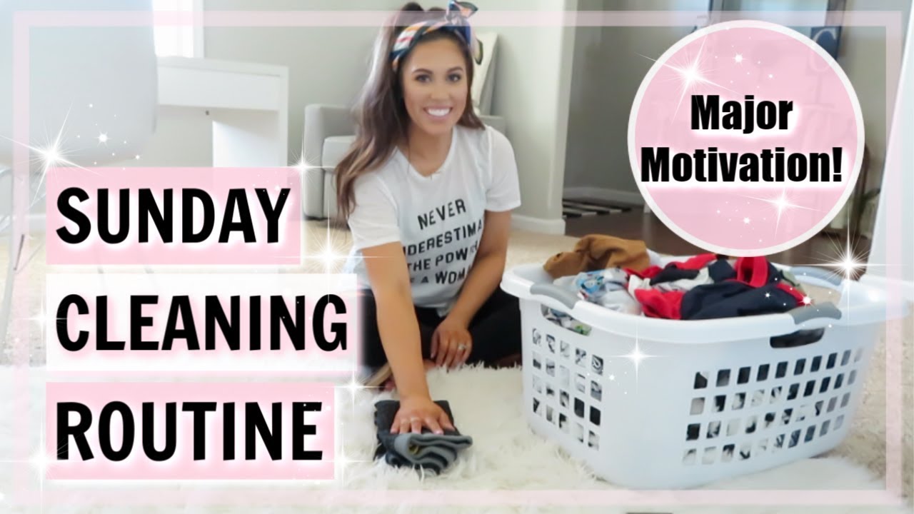 ULTIMATE CLEAN WITH ME MOTIVATION | SUNDAY CLEANING ROUTINE