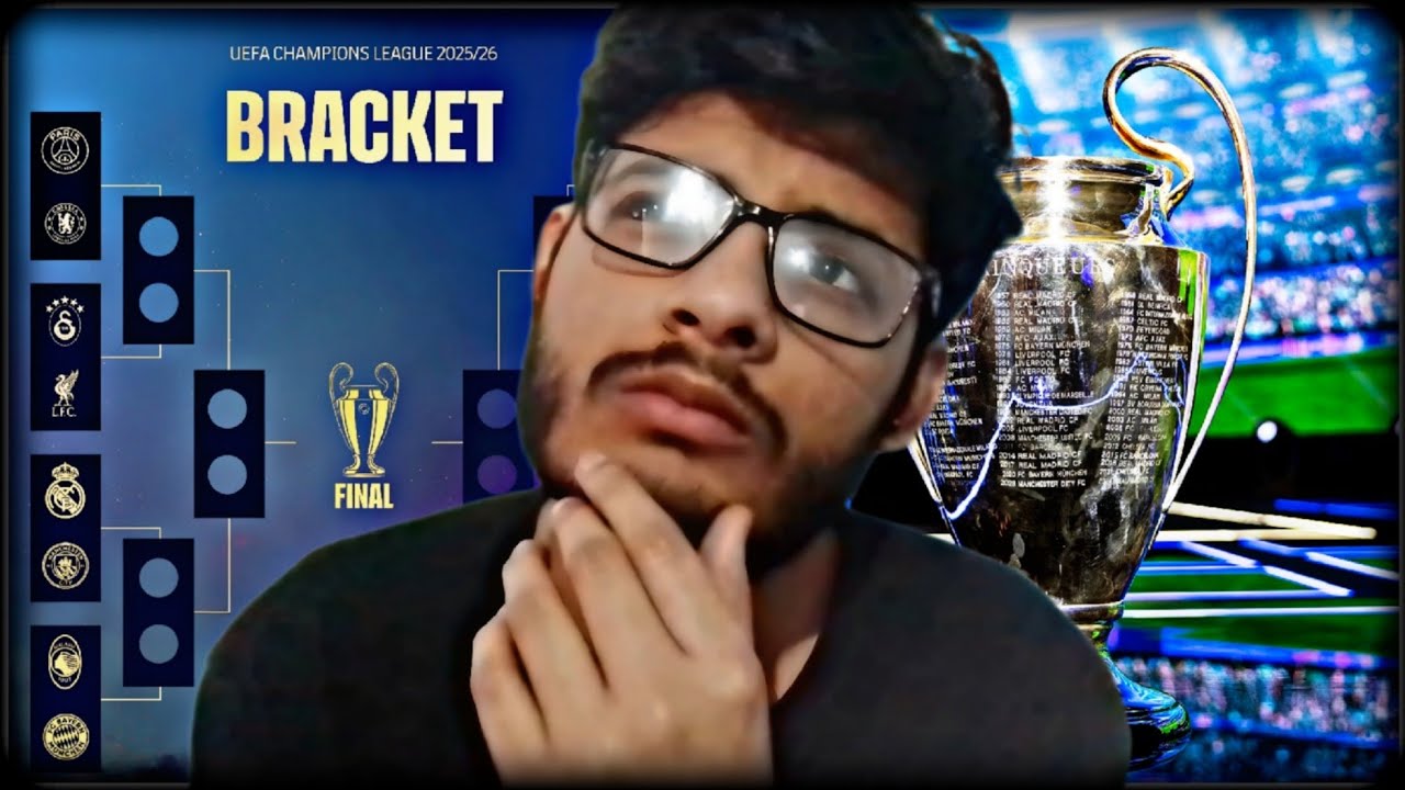 Predicting The Champions League Knockouts 25-26!!!