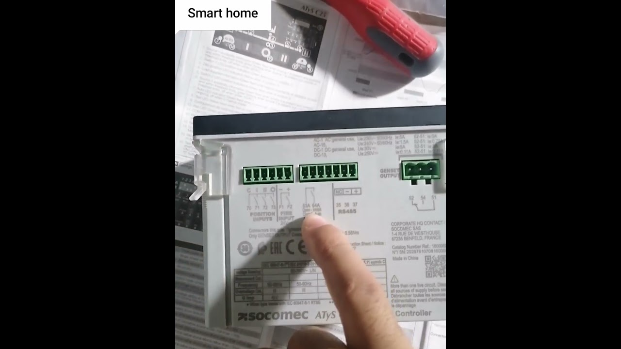 Atys controller Socomec