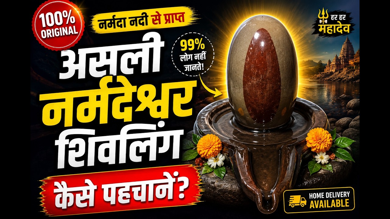 NARMADESHWAR SHIVLING / ORIGINAL SWAYAMBHU NARMADA SHIVLING / BANALING SHIVA LINGAM / +91 9399711163