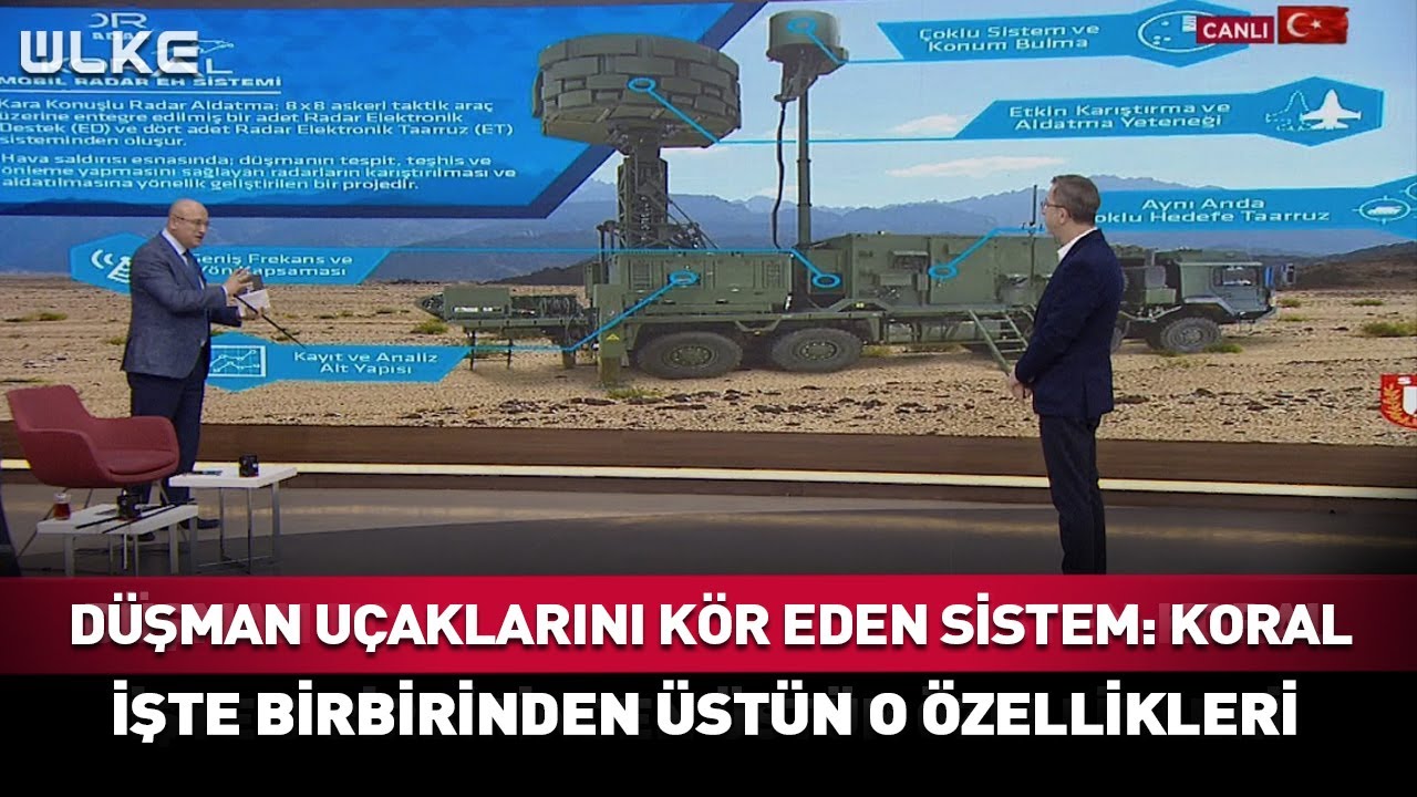 Düşman Uçaklarını Kör Eden Sistem: KORAL İşte O Birbirinden Üstün Özellikleri... #haber