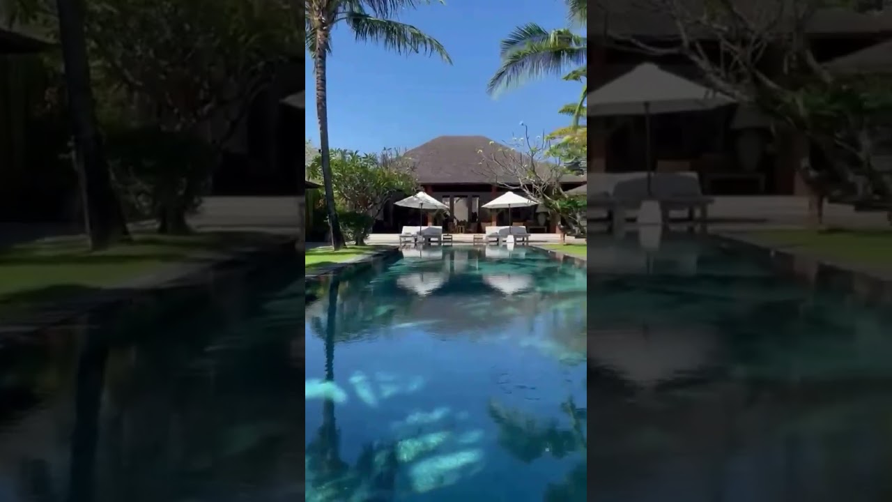 20 meters of shimmering pool  500sqm of breezy lounge pavilion