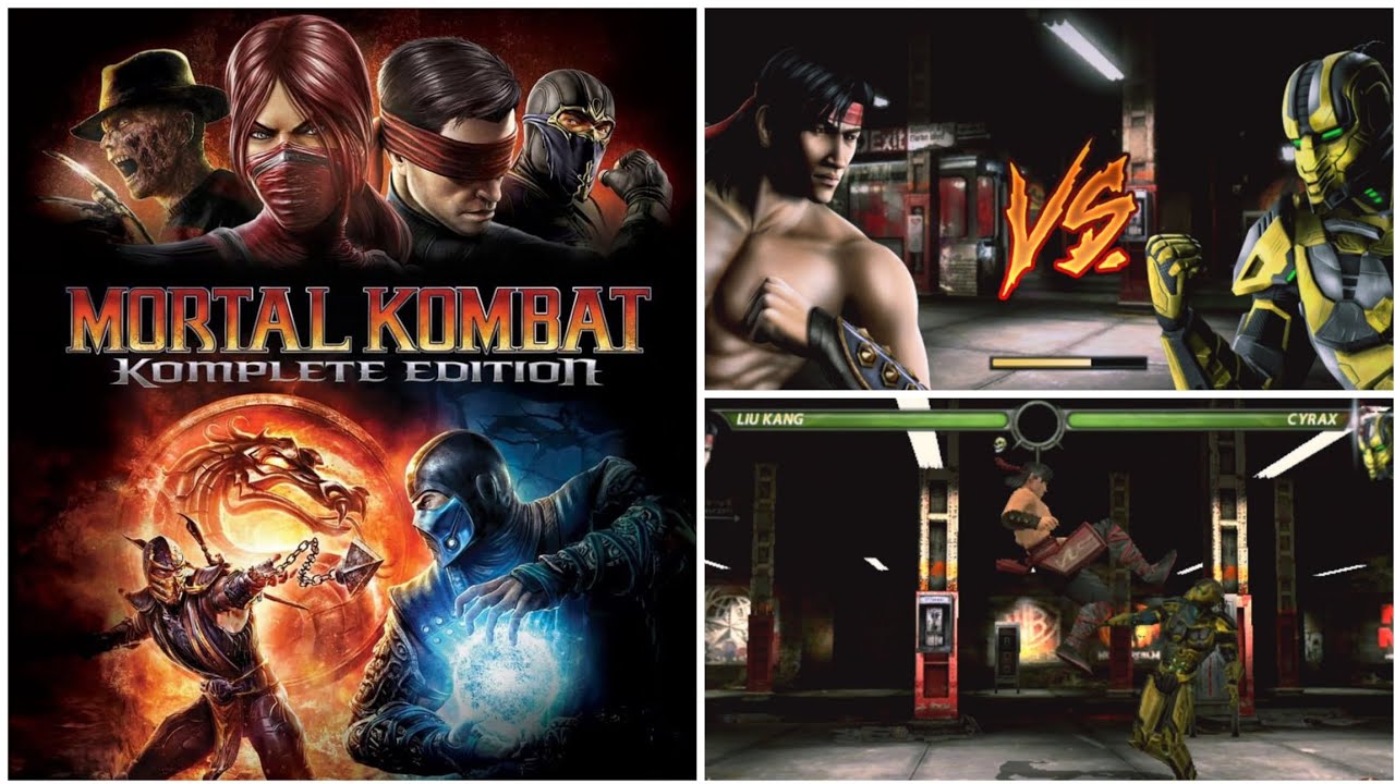 | LIU KANG | VS | CYRAX | FATALITY GAMEPLAY | MORTAL KOMBAT  | PS VITA | VITA3K  | 