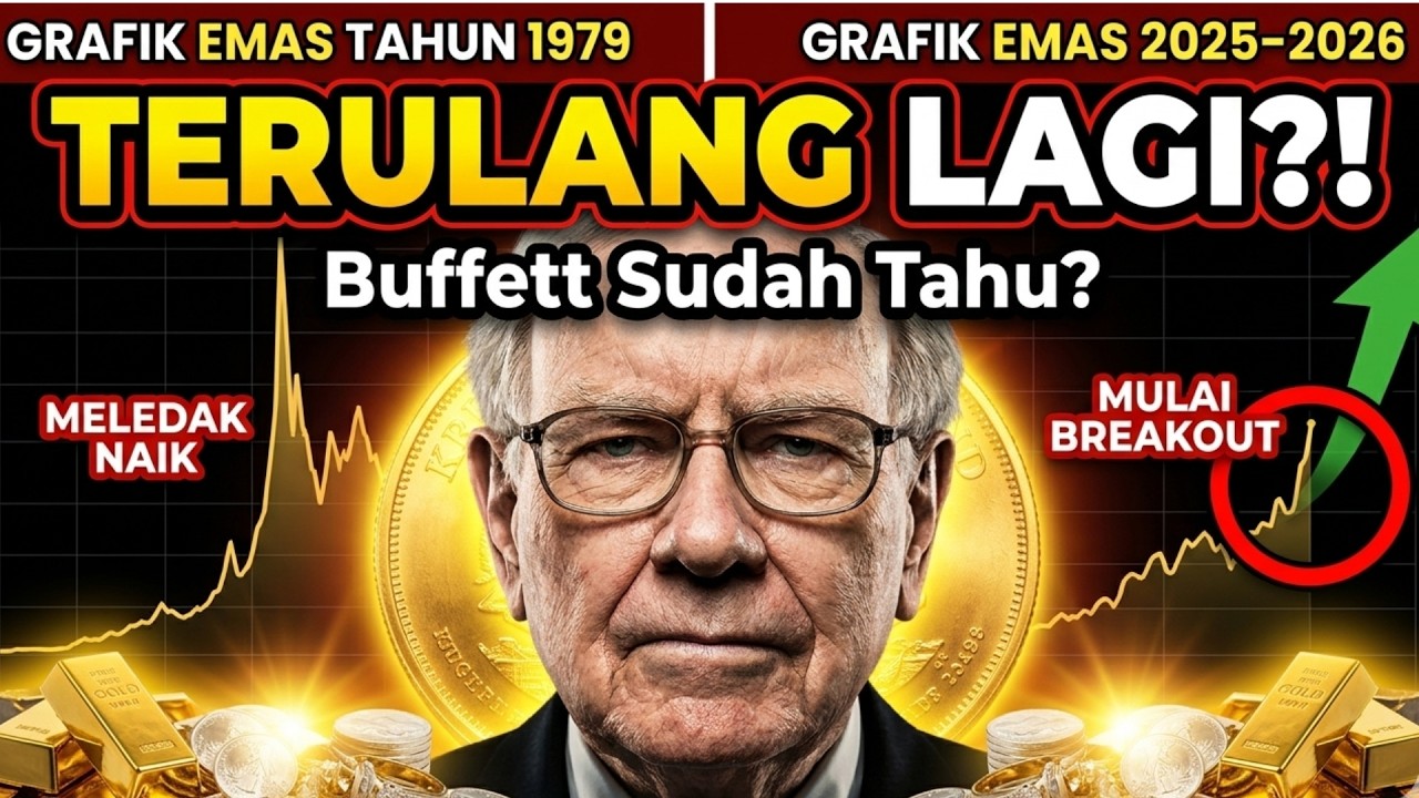 Warren Buffett: Emas Baru Saja Melakukan Hal yang Terakhir Terjadi Tahun 1979…