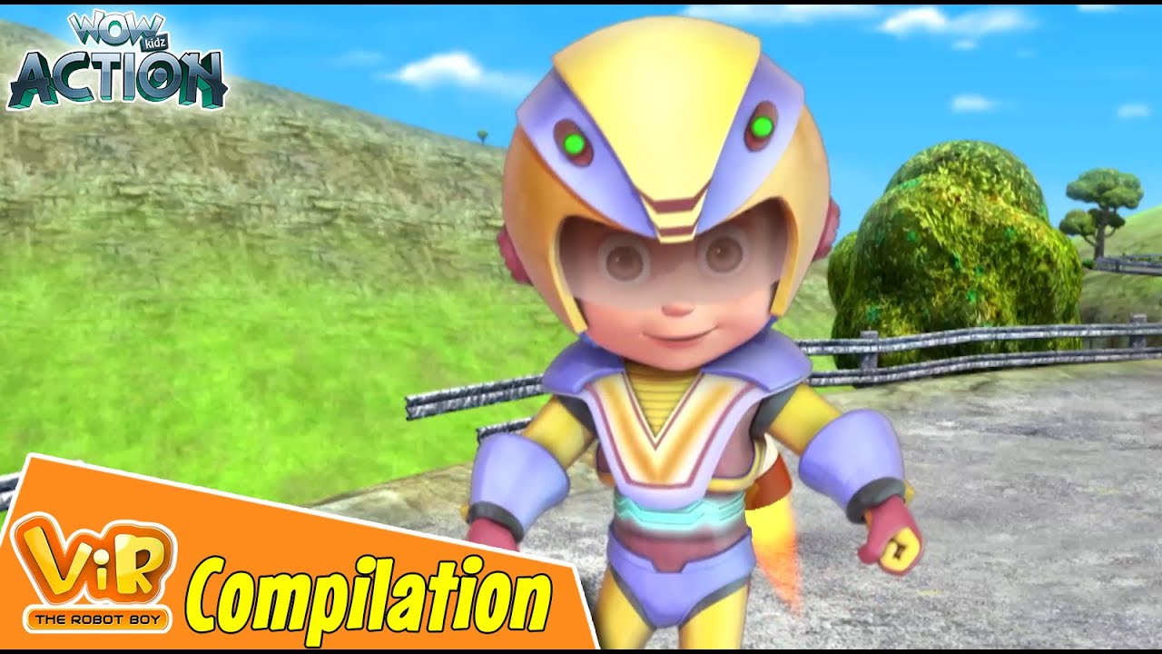 Best Episodes Of Vir The Robot Boy | Cartoon For Kids | Compilation 84 | Wow Kidz Action