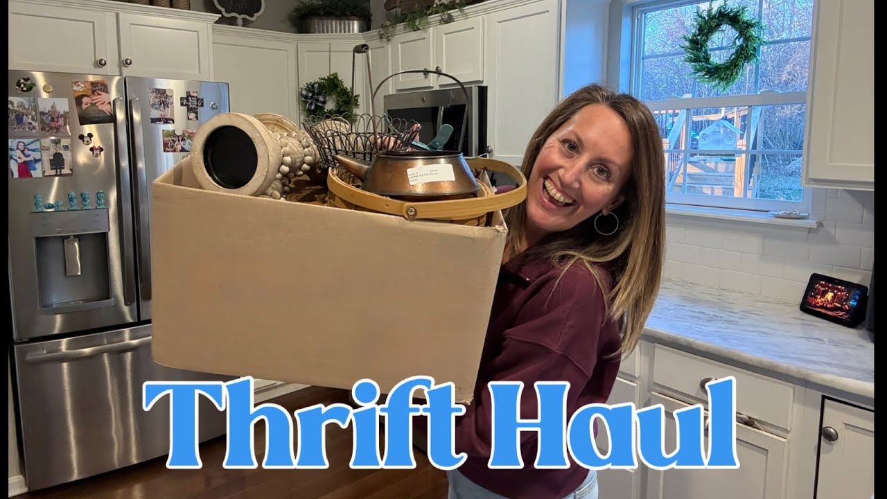 My New Favorite Hobby! Thrift Haul | Shopping Local and Supporting Small Shops 