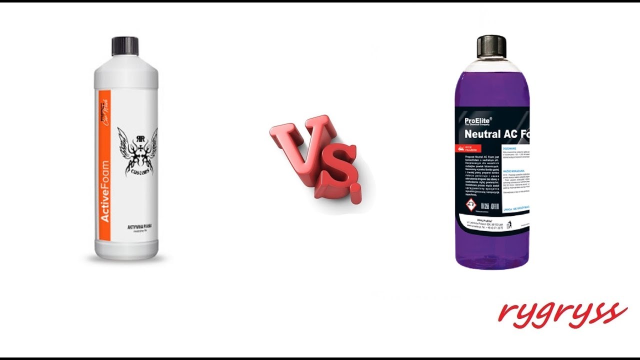 Aktywna Piana RRC vs ProElite Neutral AC Foam
