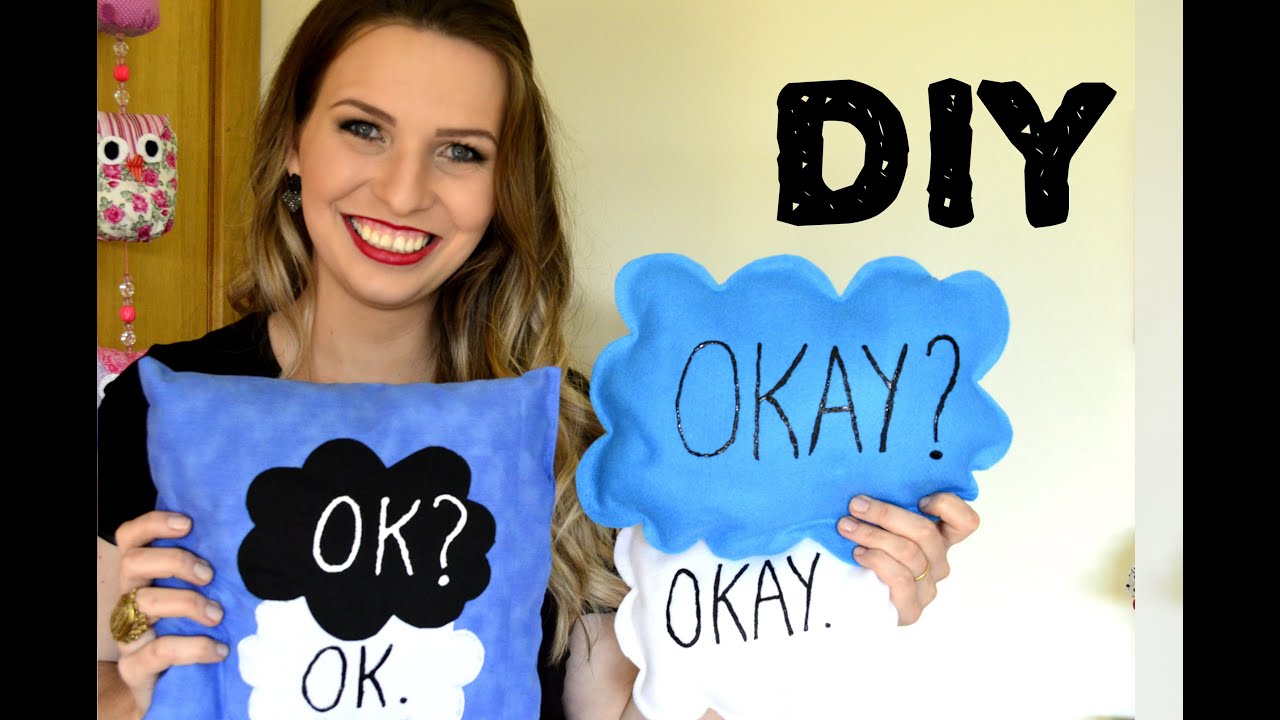 DIY A Culpa é das Estrelas - Almofada