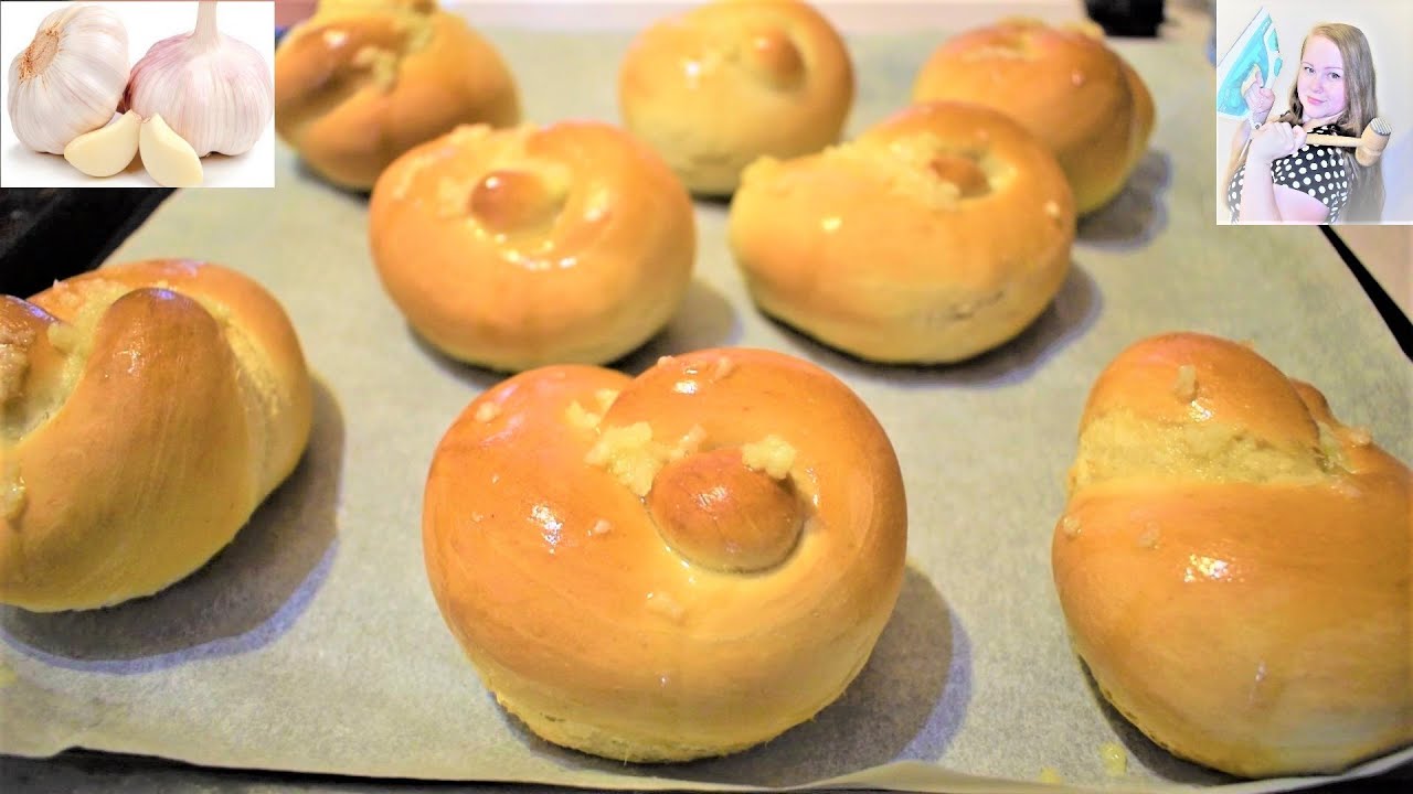 Kysnuté cesnakové uzlíky - recept