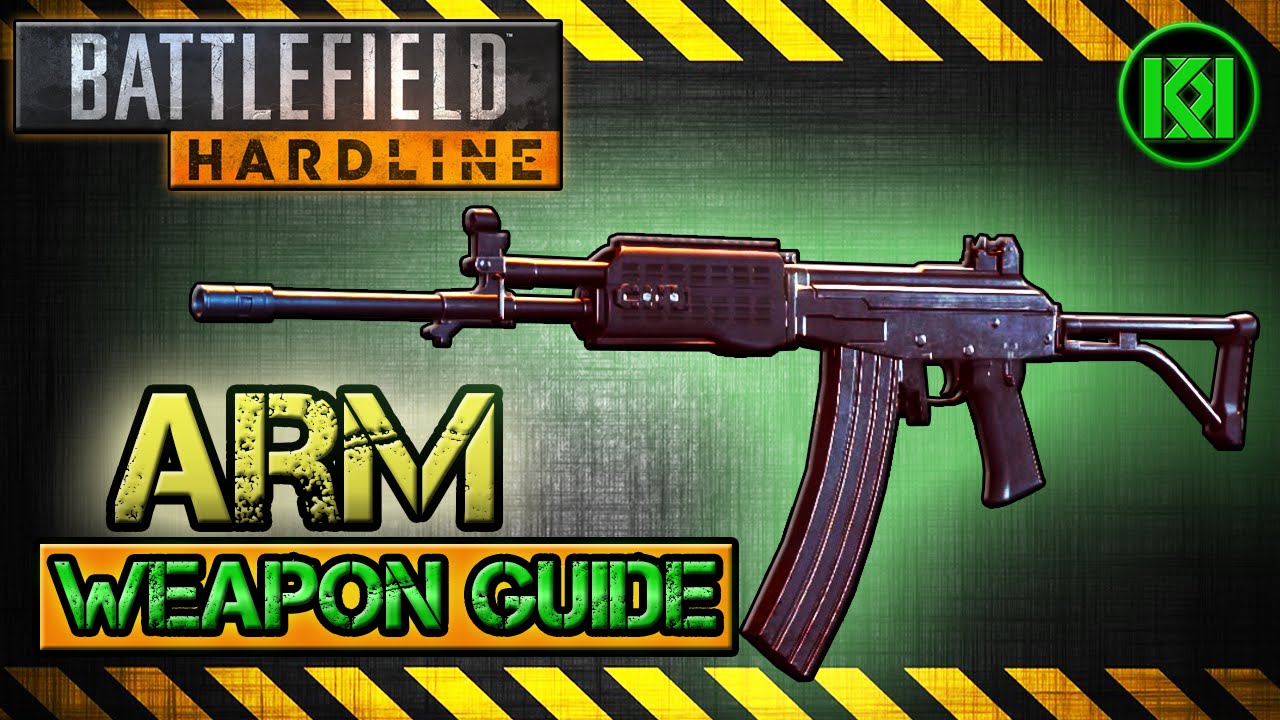 ARM Review (Gameplay) Best Gun Setup | Battlefield Hardline Weapon Guide (BFH)
