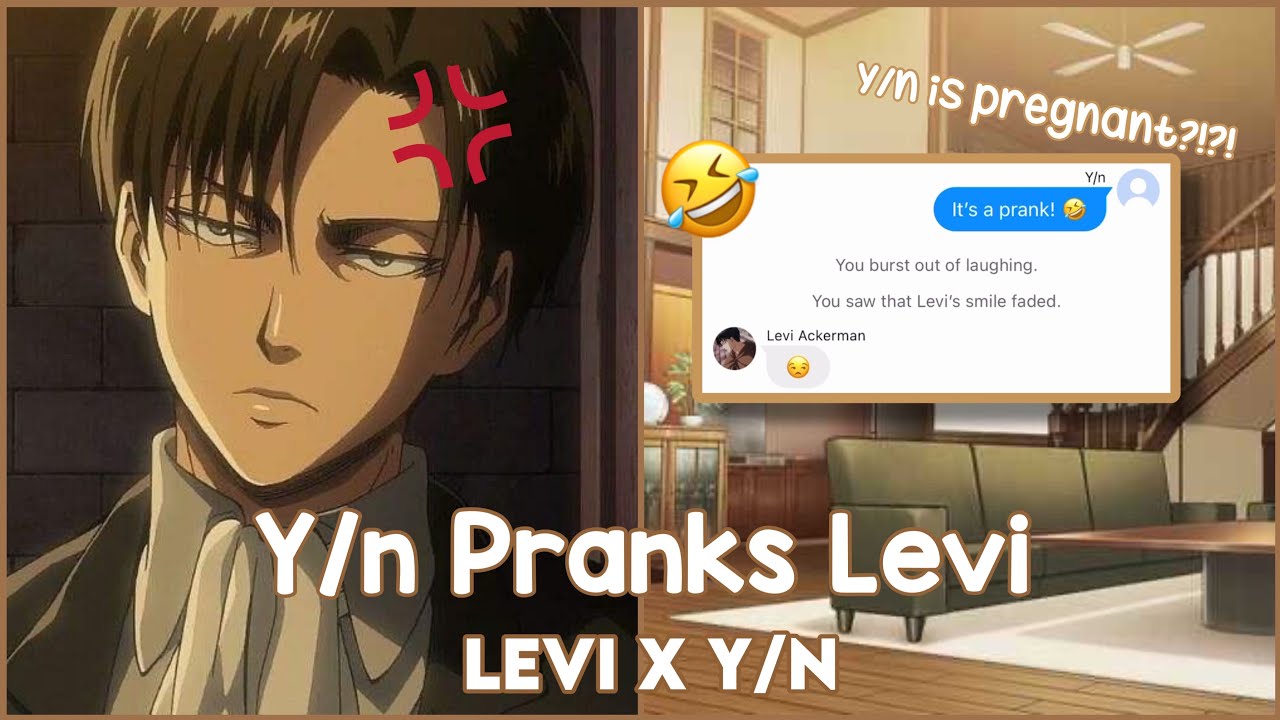 Y/n Pranks Levi | Y/n Is Pregnant?!?!? 😱 • One Shot • [Levi X Y/n]