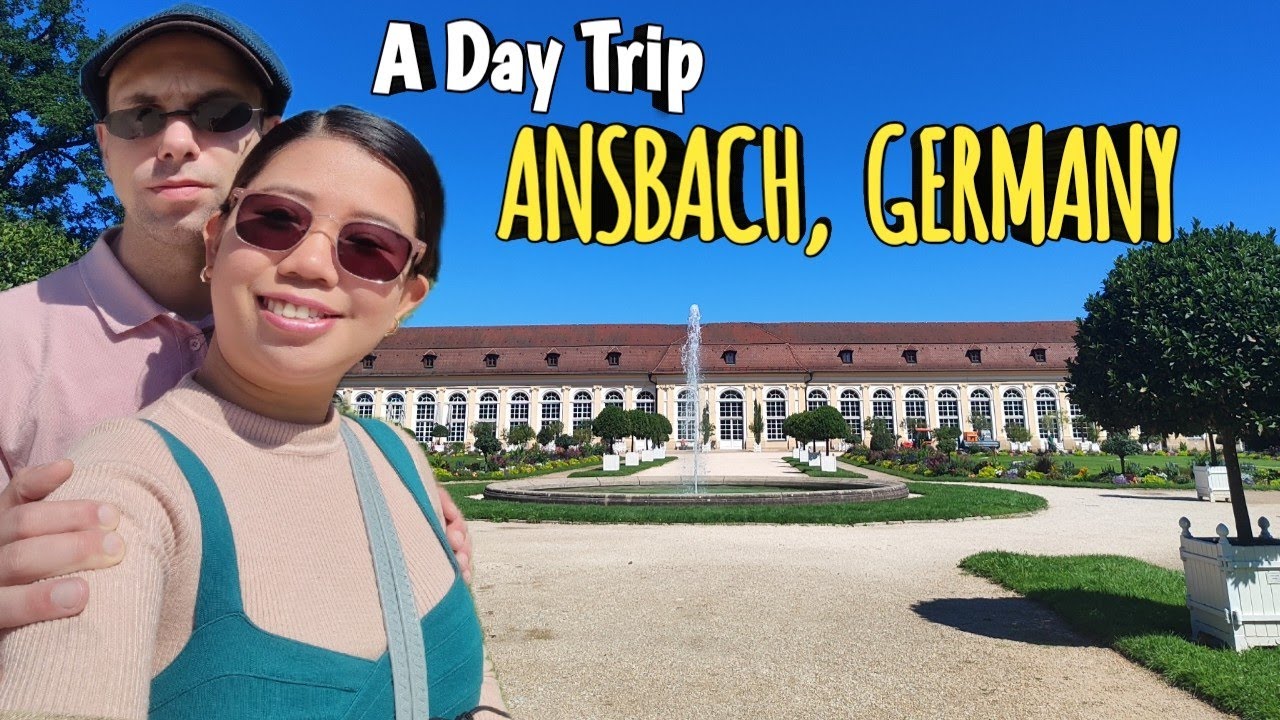 H&K Travel Vlog: What to See in Ansbach, Germany (Orangerie, Schloss, Hofgarten Ansbach & City Tour)