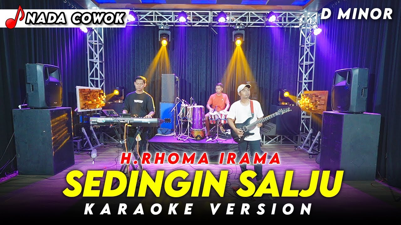 SEDINGIN SALJU KARAOKE NADA DUET VERSI DANGDUT KOPLO FARIS KENDANG ( D MINOR )