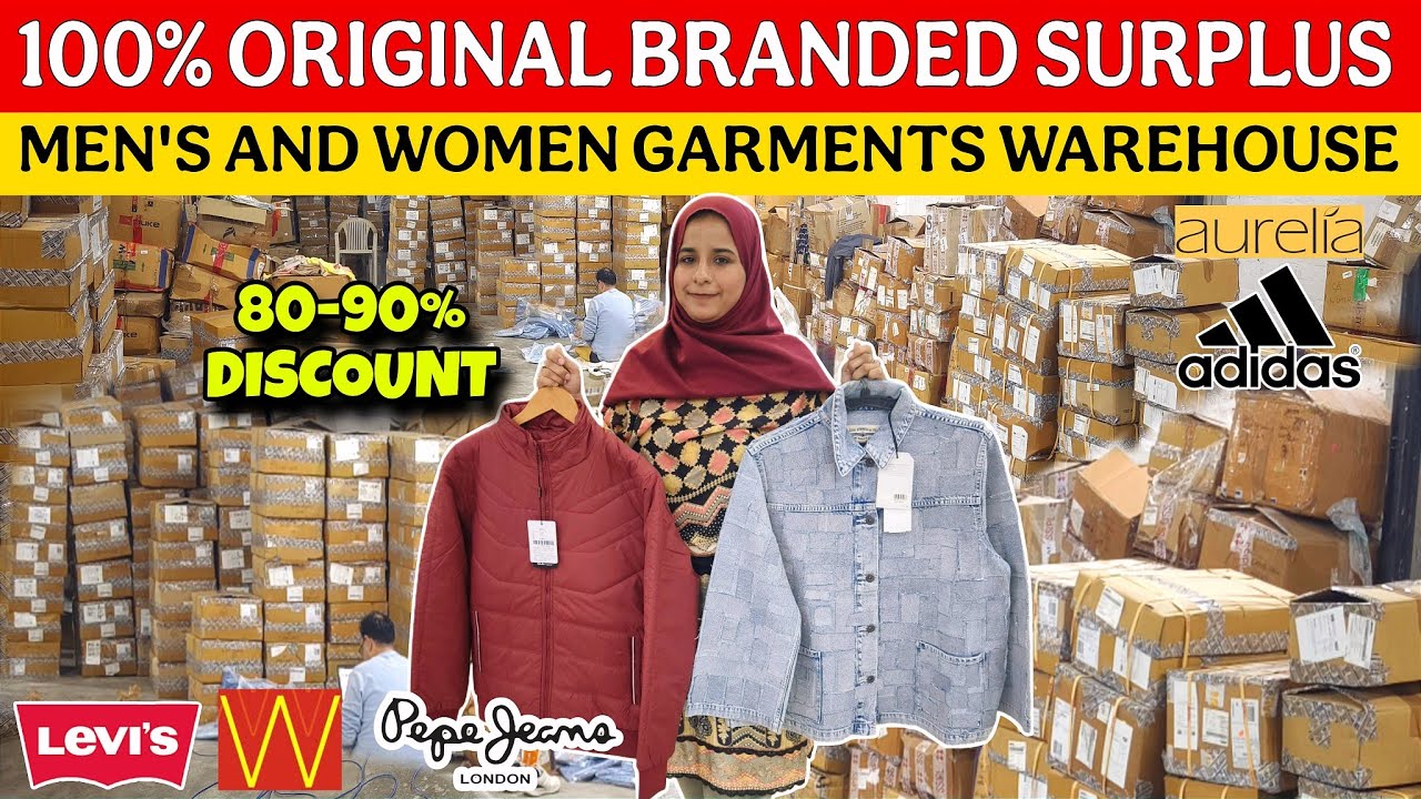 100% ORIGINAL BRANDED SURPLUS GARMENTS WAREHOUSE IN GURGAON | DISCOUNT UPTO 95%  | MARV INDIA