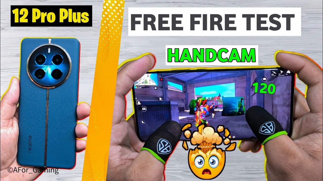 I am Shocked 😱 Realme 12 Pro Plus 5G FREE FIRE Test Results!