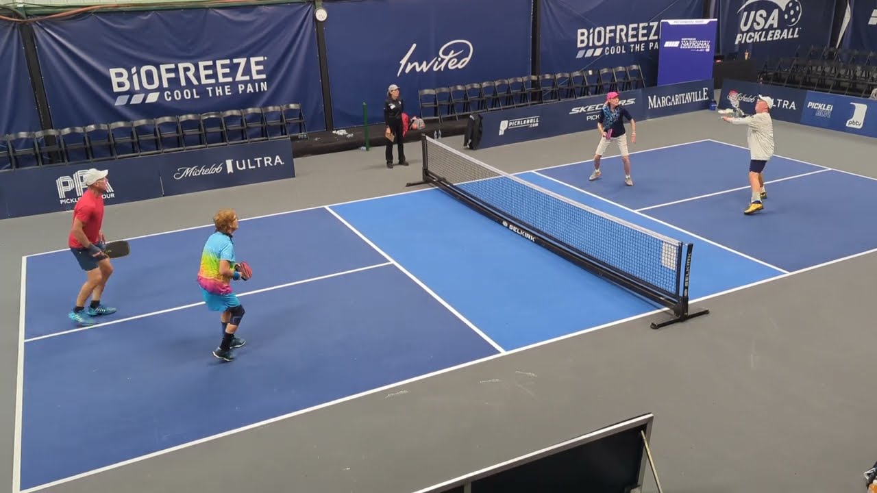 Gold Medal Match: Mixed 3.5 55+ Pickleball at Nationals 2023