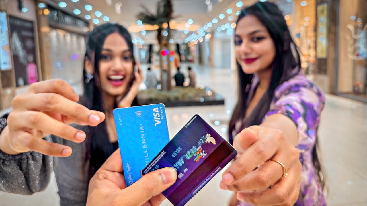 എന്റെ UNLIMITED CARD ഇവർക്ക് കൊടുത്തു ❤️ 1 HR IN LULU MALL l UNBOXINGDUDE l