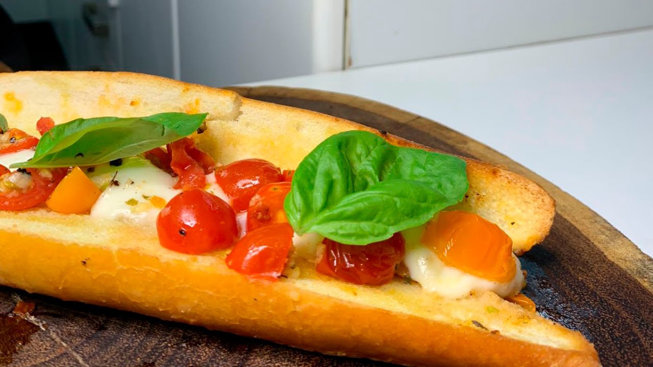 Sanduiche de Mozzarella de Búfala