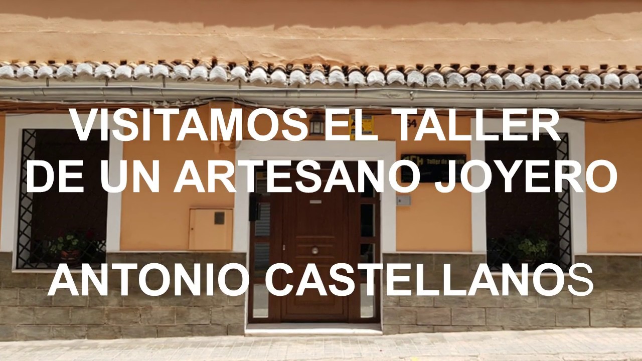 Taller de joyería del artesano Antonio Castellanos