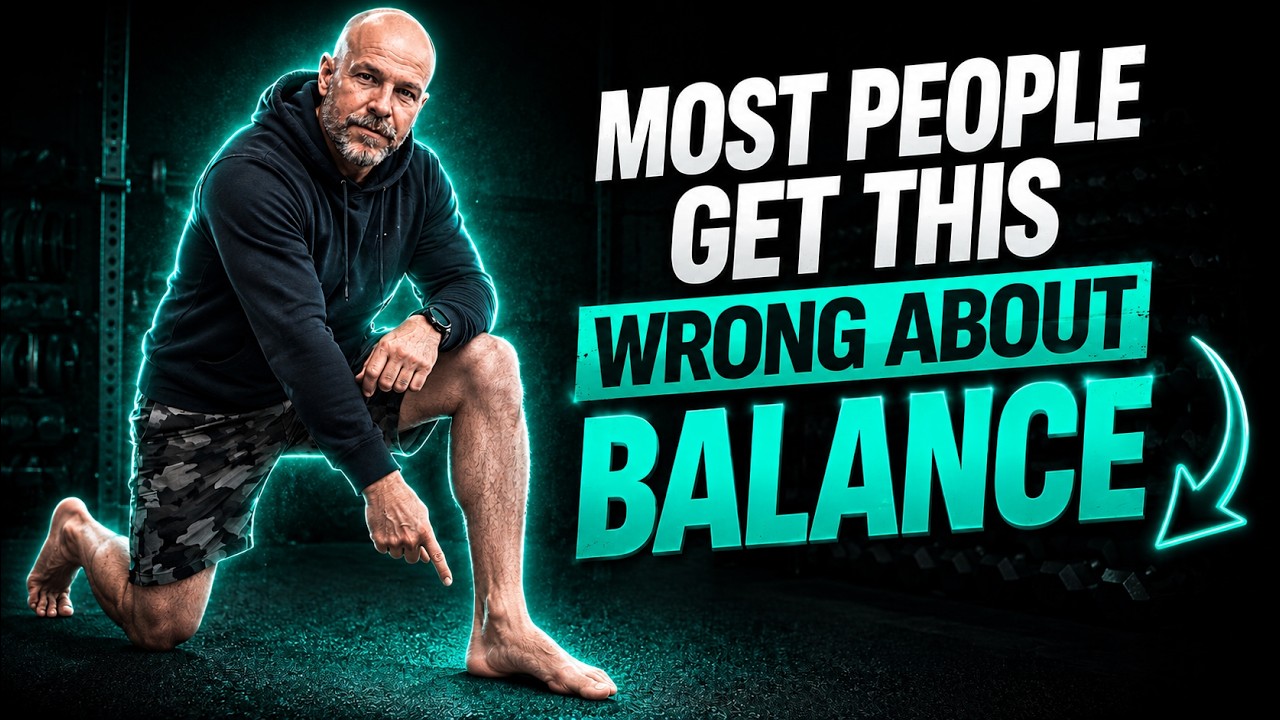 Improve your balance. Exercise routine for people over 50