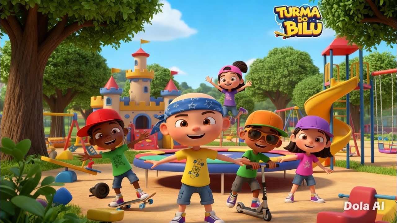 As aventuras e travessuras da turma do Bilu. A bagunça mais divertida do parque. 