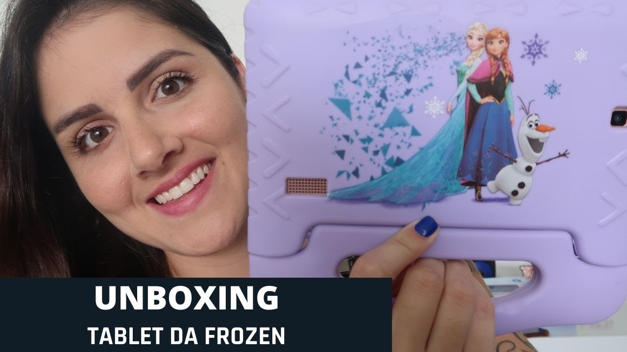 UNBOXING E MINHA OPINIÃO EM RELAÇÃO AO TABLET DA FROZEN l O QUE ACHEI? VALE A PENA? l RAYANA TORRES