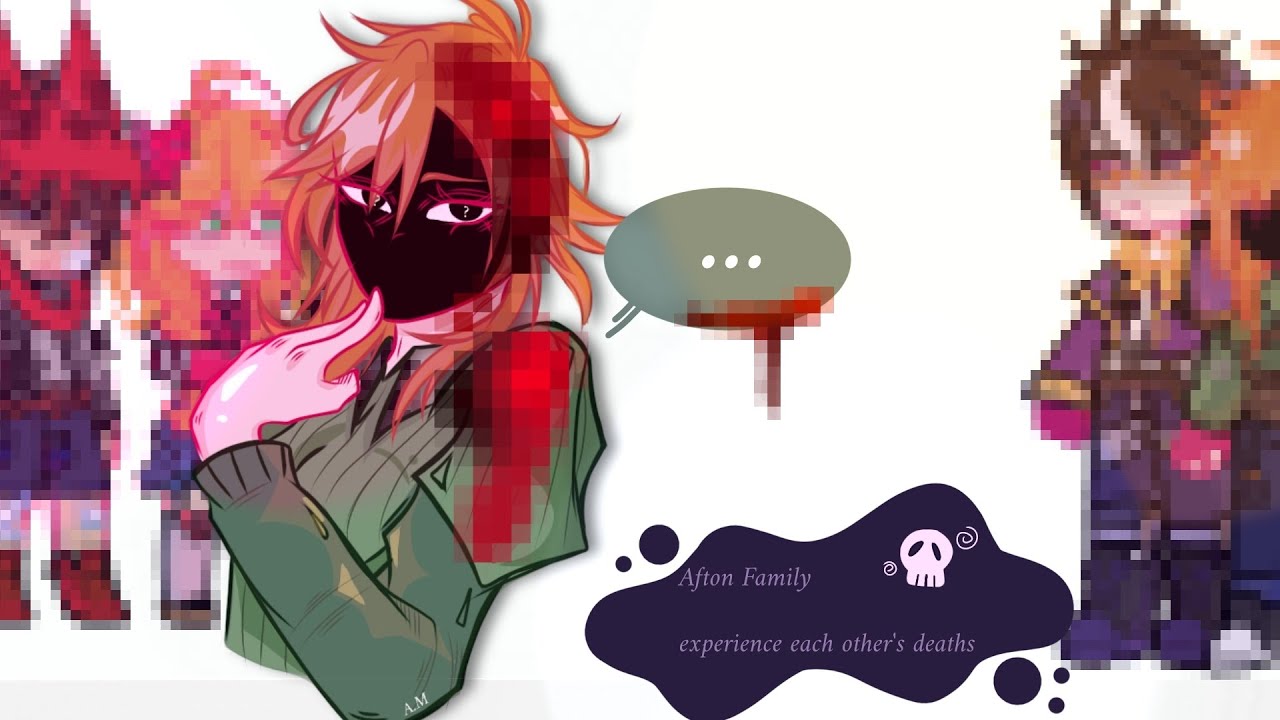 👾 Past afton family experience each other's deaths || FNaF