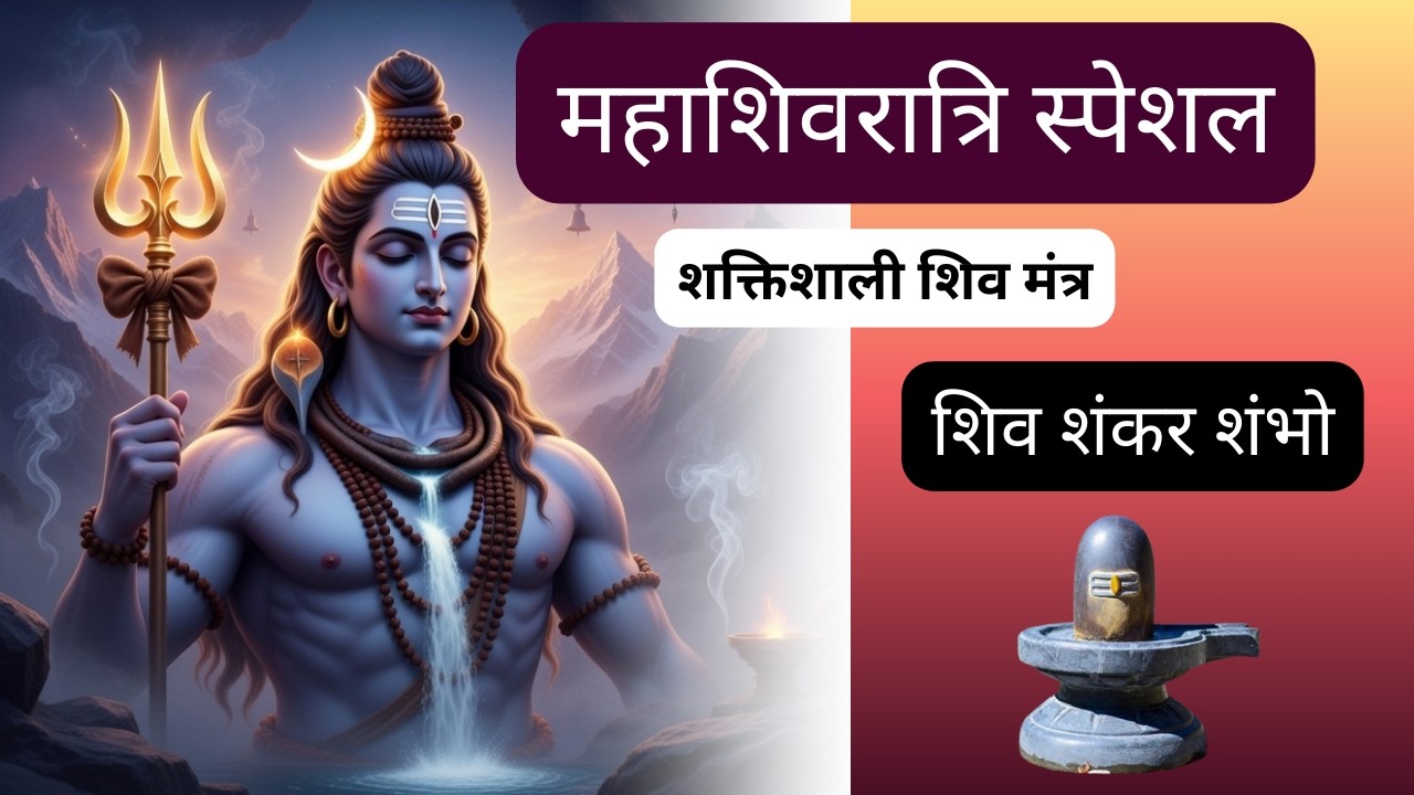 महाशिवरात्रि स्पेशल शिव मंत्र | Shiv Har Shankar Namami Shankar | Powerful Shiva Mantra | Lord Shiva