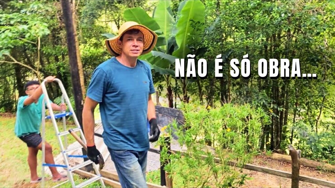 COMEÇAMOS A RAMPA DE ACESSO DA ÁREA GOURMET | CONVERSA NECESSÁRIA