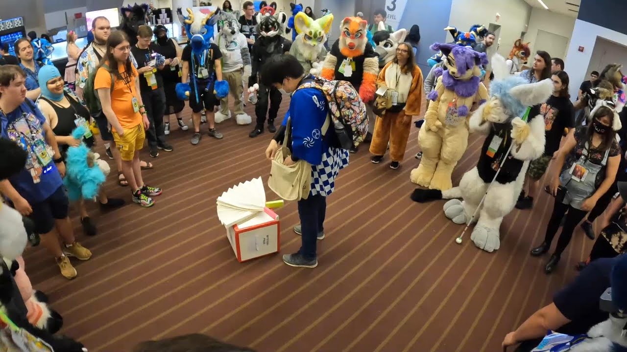Anthrocon 2024 Dice Guy Full Vid in 4k
