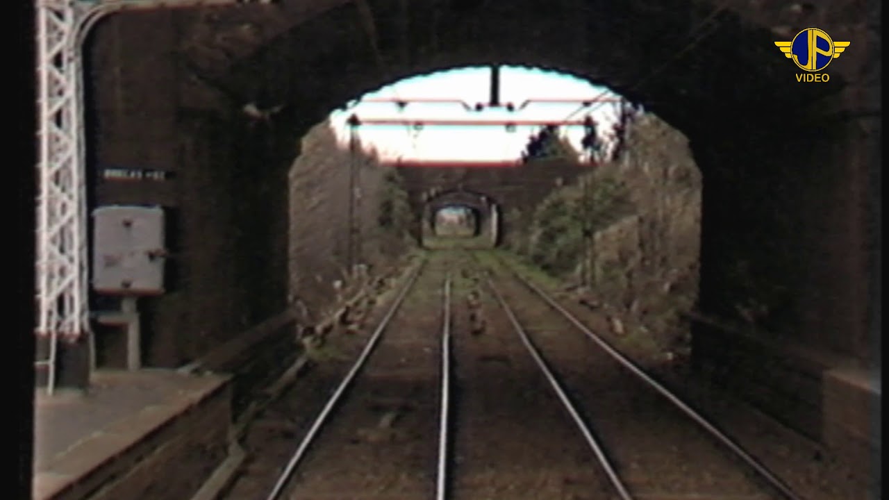 Drivers view of St Kilda line before conversion to light rail