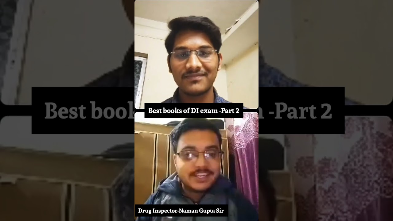 Best books for Drug Inspector part 2 exampreparation #shorts #youtubeshorts