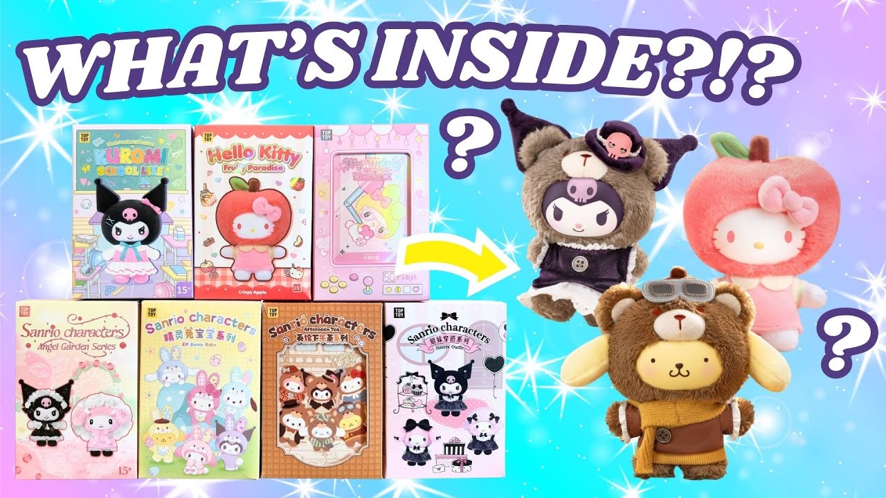 These Blind Boxes Are SO CUTE It Hurts 😭 | Miniso x Sanrio