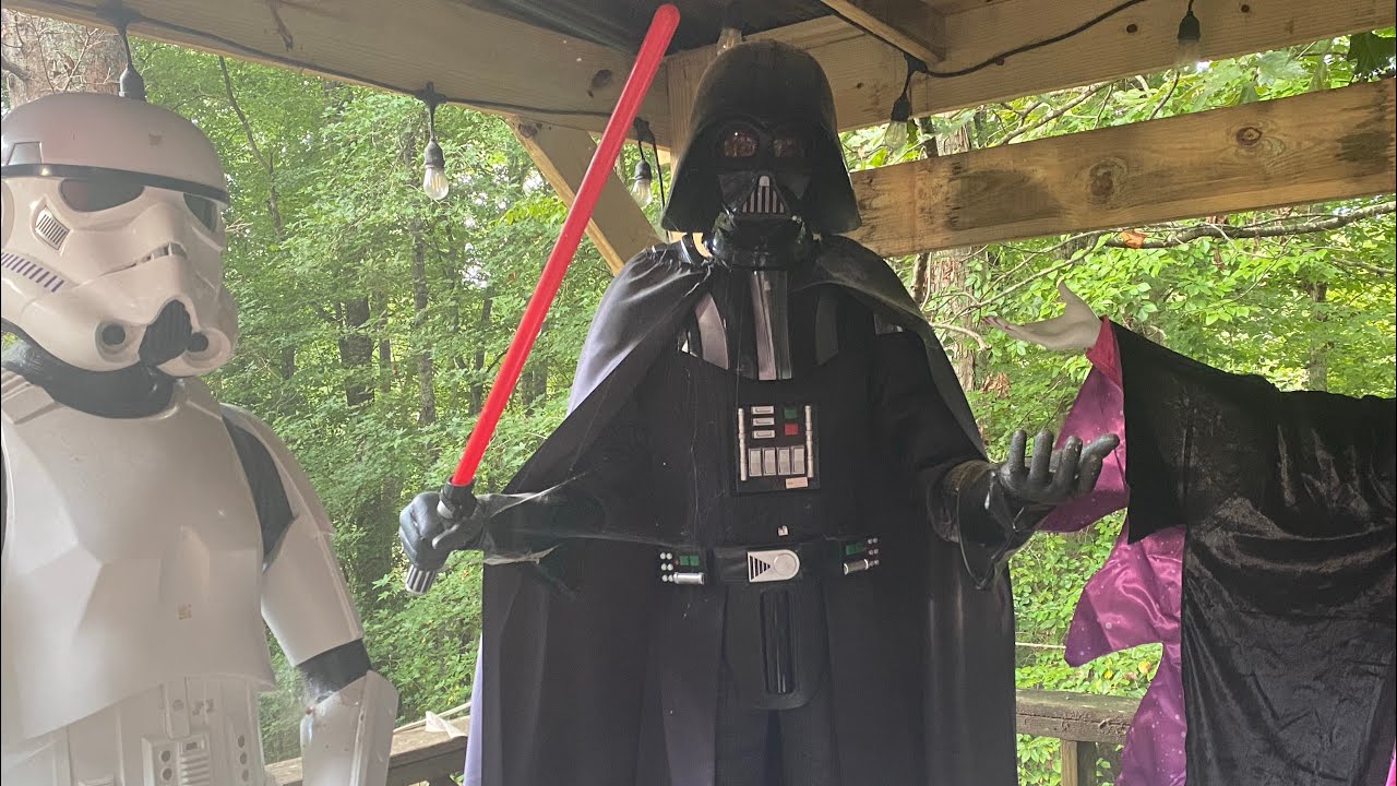 Home Depot 7 foot Animatronic Darth Vader Review!