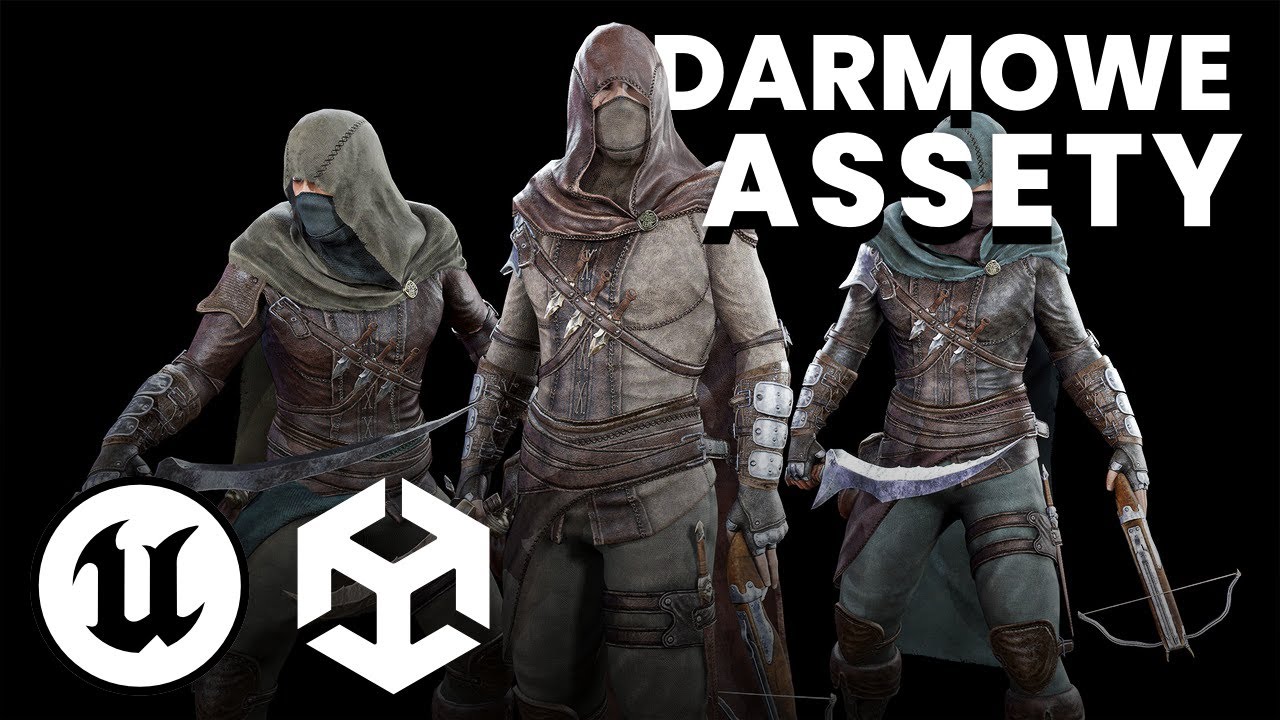 DARMOWE ASSETY FAB | Kwiecień 2025 | Unreal Engine Unity Blender