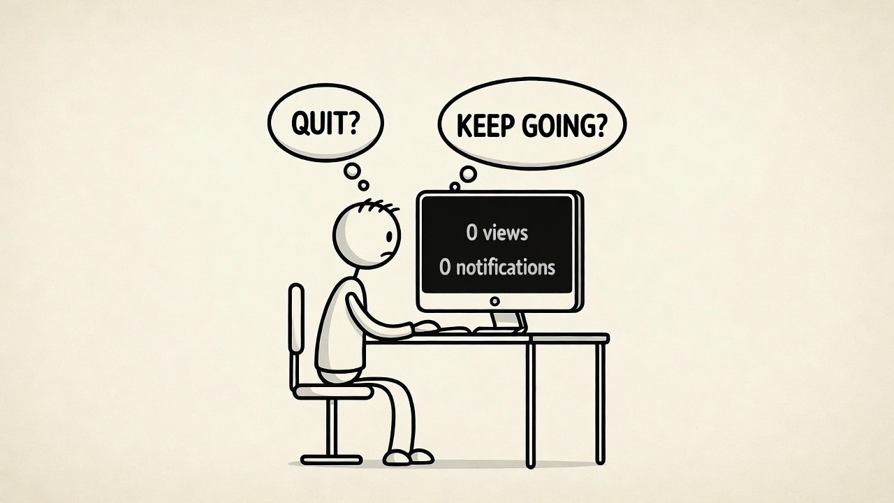 I Can't Tell If I Should Quit or Keep Going