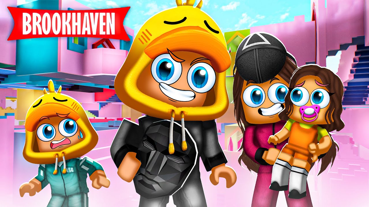 Wij Starten Een SQUID Game FAMILIE! (Roblox)
