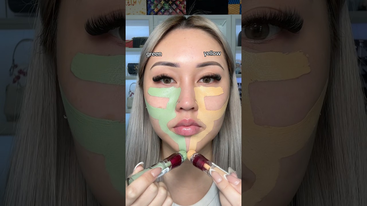 Green vs yellow colour corrector??