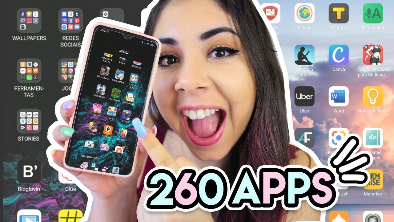TODOS MEUS APPS 1 | TOUR PELO MEU CELULAR 📱💕