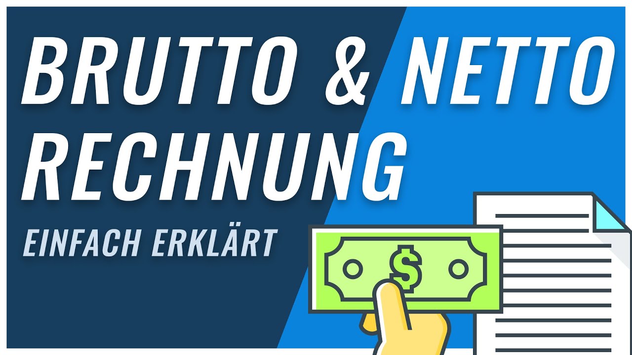 Brutto Netto Rechnung | Alles was du wissen musst!
