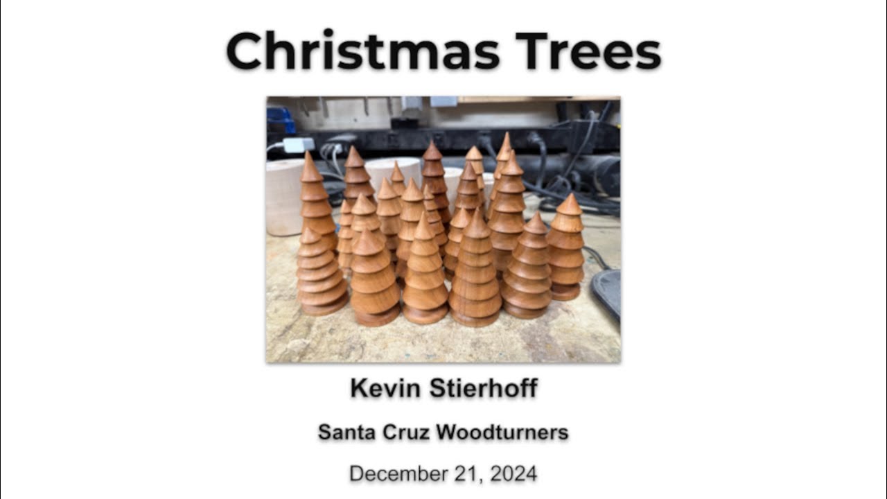 Turning Tiny Christmas Trees - December 2024